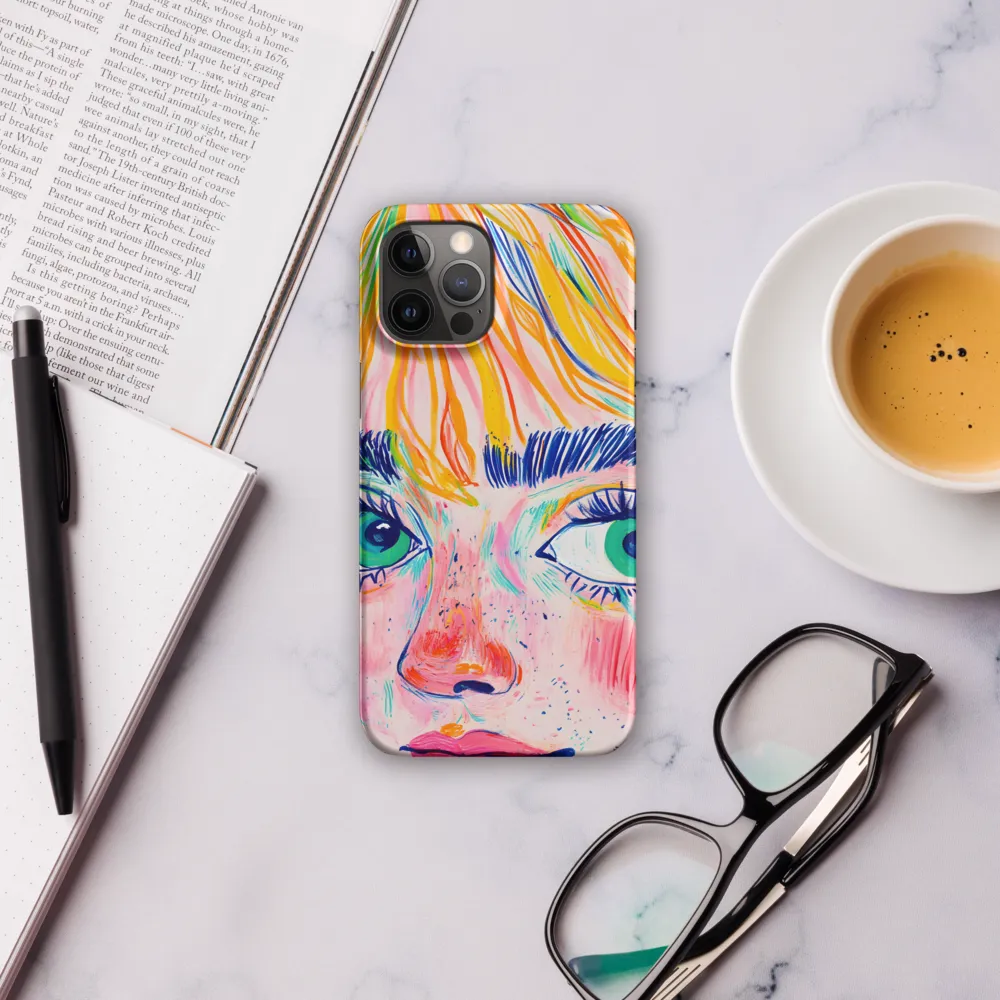 Vibrant Gaze | Phone Case |  12 Pro Max | Snap Case | Matte
