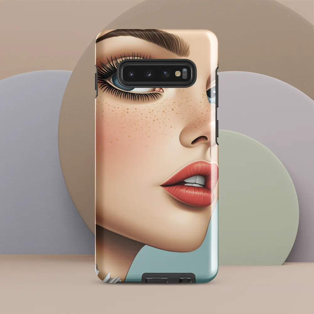 Intriguing Elegance | Phone Case |  S10 Plus | Tough Case | Glossy