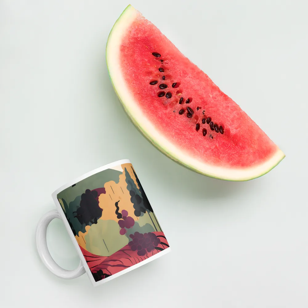 Harmony of Grapes and Life | Mugs | Multiple Sizes & Colors