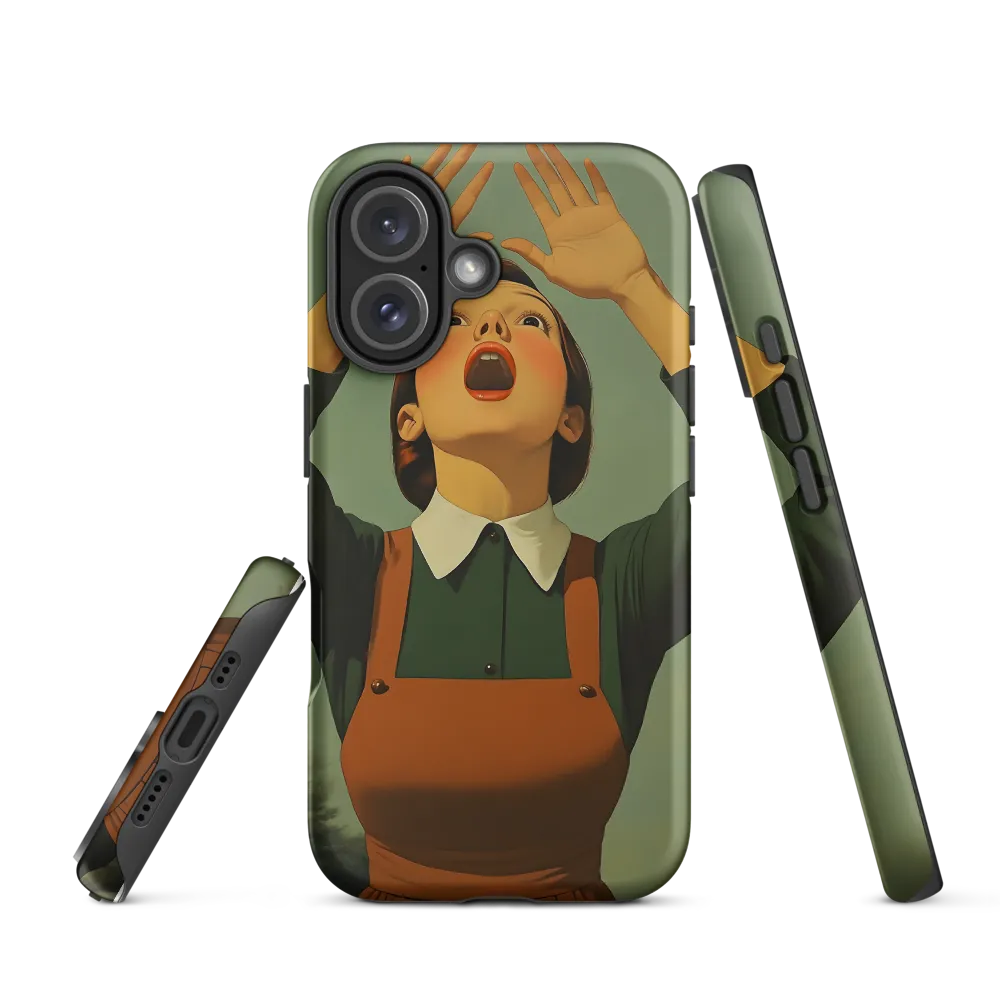 The Cry of Despair | Phone Case