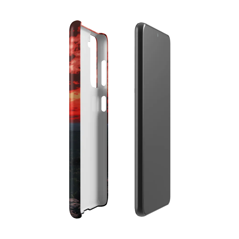 Reflections at Dusk | Phone Case |  S21 | Snap Case | Matte