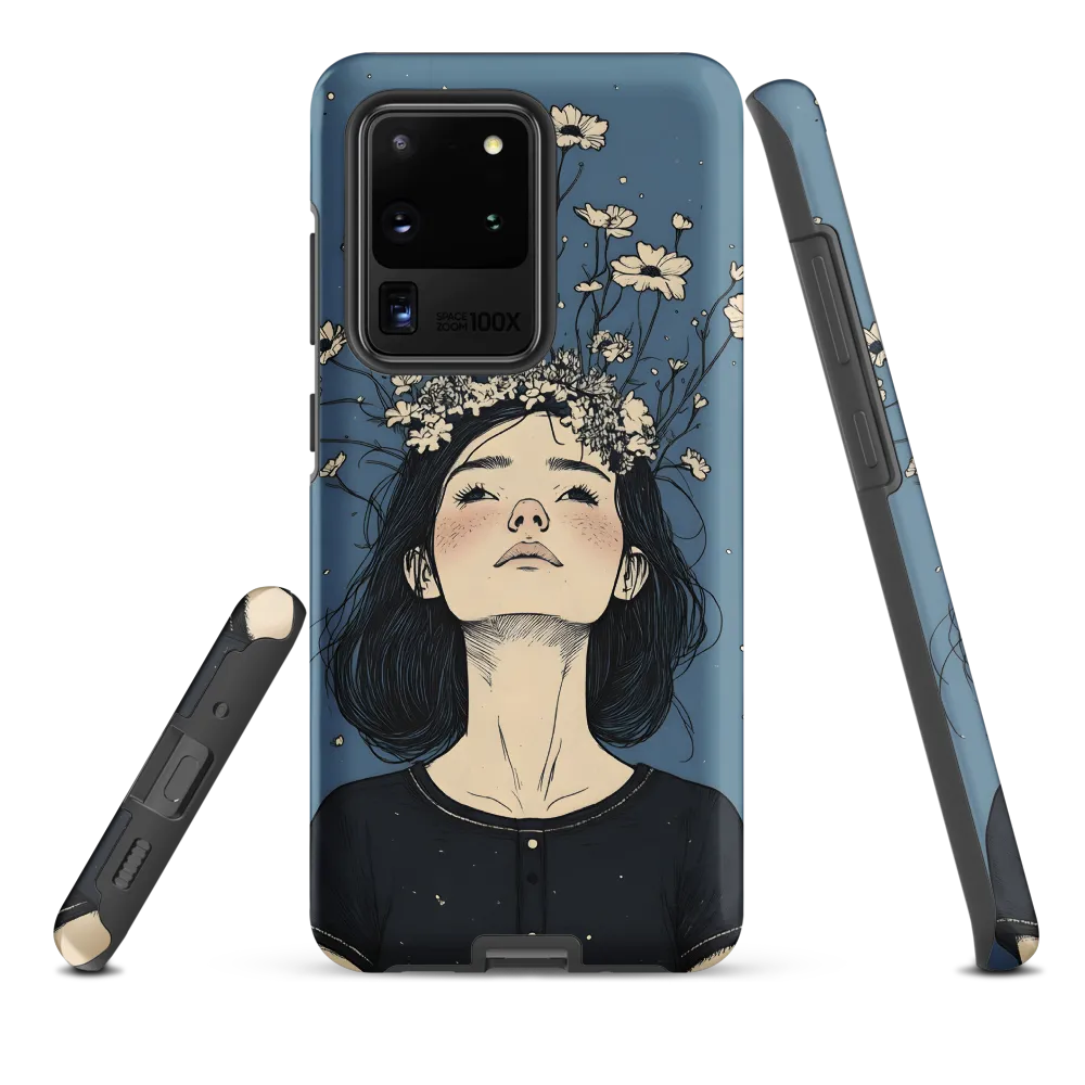Floral Serenity: A Portrait of Tranquility