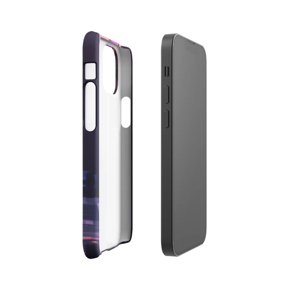 City Silhouettes at Dusk | Phone Case |  13 Mini | Snap Case | Matte