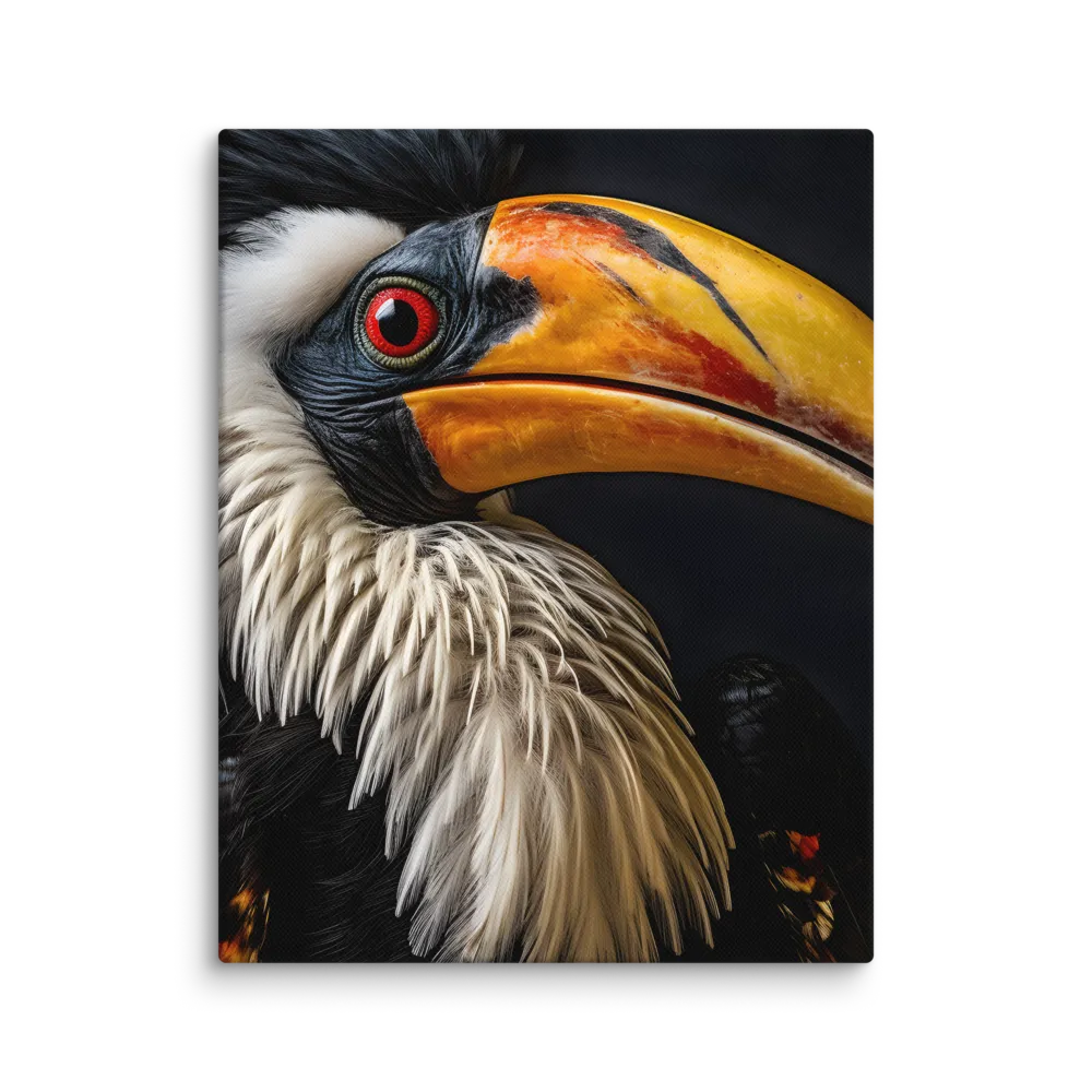 Majestic Hornbill Portrait