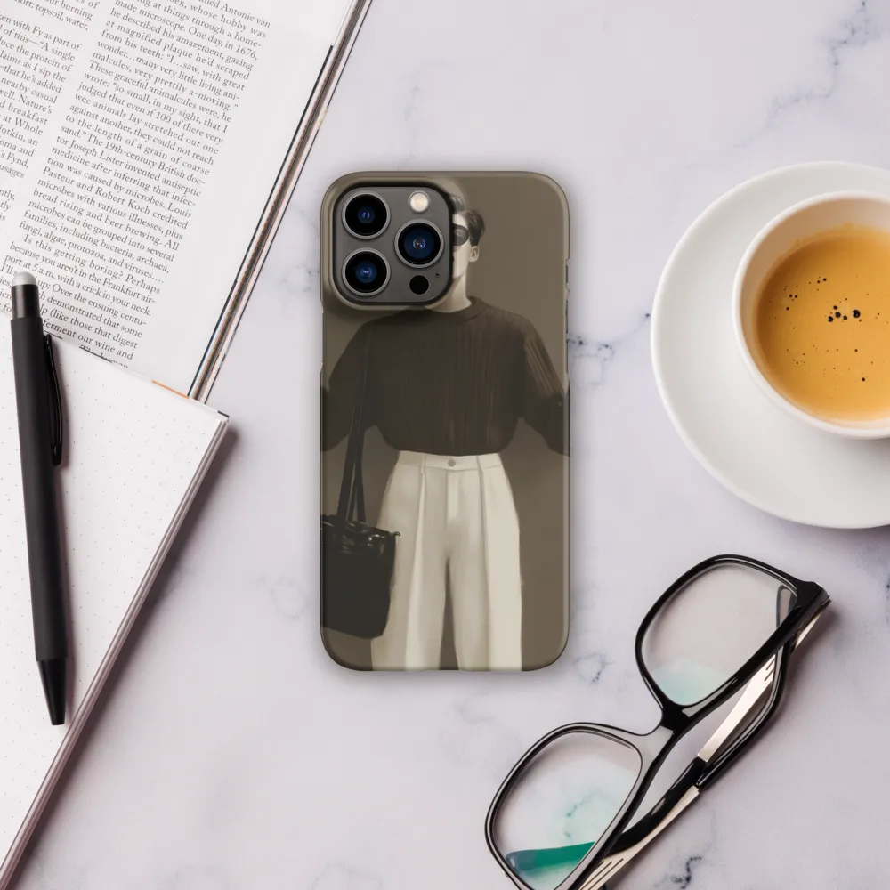 Playful Elegance | Phone Case |  13 Pro Max | Snap Case | Matte