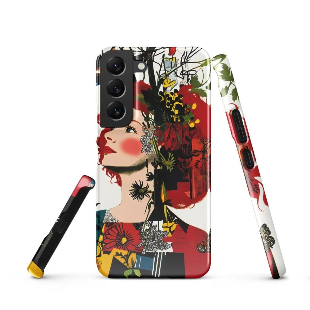 Floral Dreams | Phone Case |  S22 | Snap Case | Glossy
