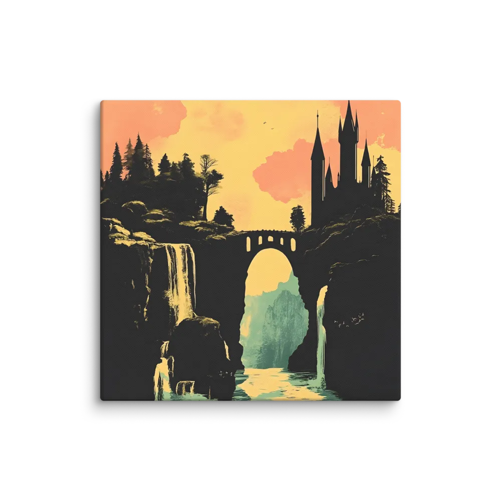 The Enchanted Bridge | Canvas | 37″×37″