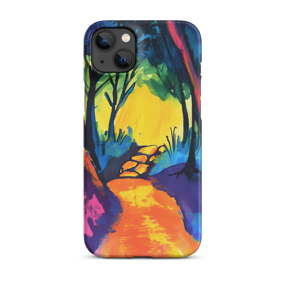 Path Through a Vibrant Forest