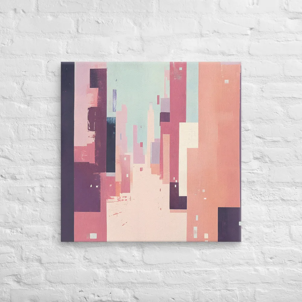 Tranquil Cityscape | Canvas | 28″×28″
