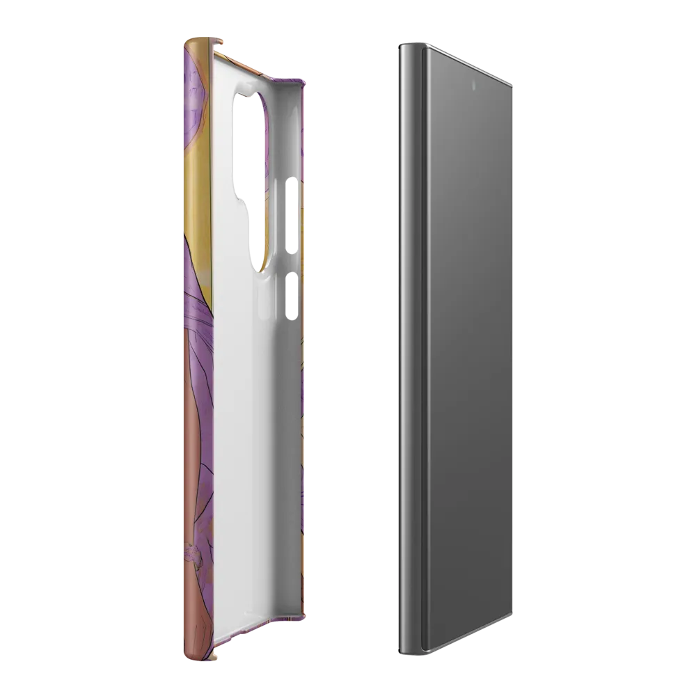 Elegance in Floral Harmony | Phone Case |  S23 Ultra | Snap Case | Matte