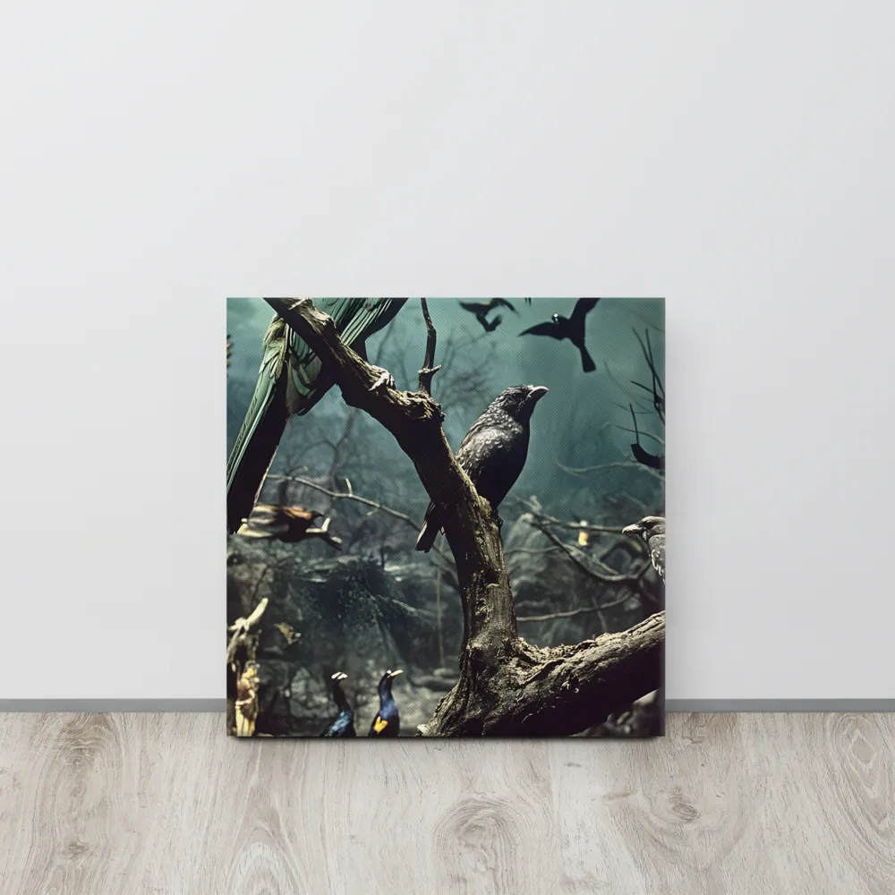 Whispers of the Avian Realm | Canvas | 16″×16″