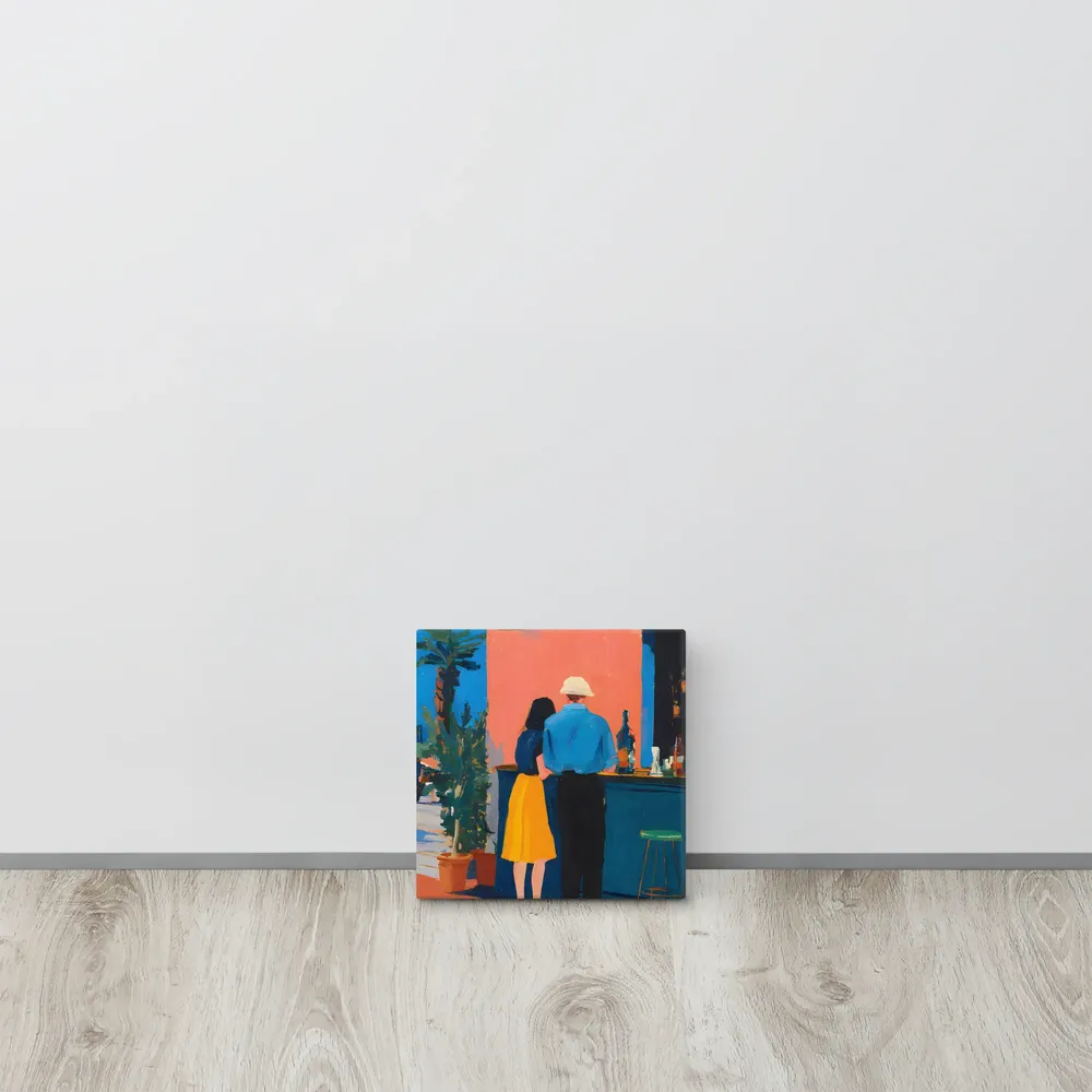 Seaside Rendezvous 
 Canvas | 8″x 8″