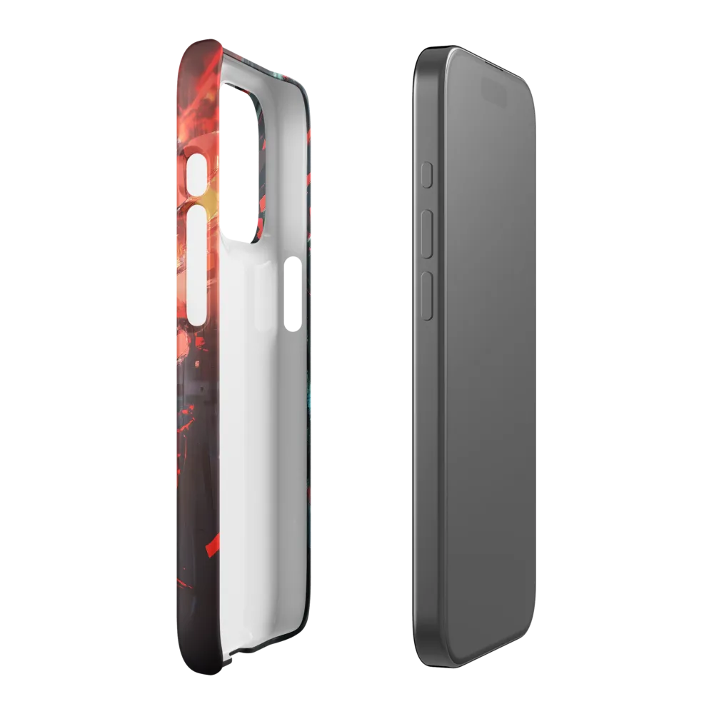 Fragmented Mind: The Silent Struggle | Phone Case |  15 Pro | Snap Case | Matte