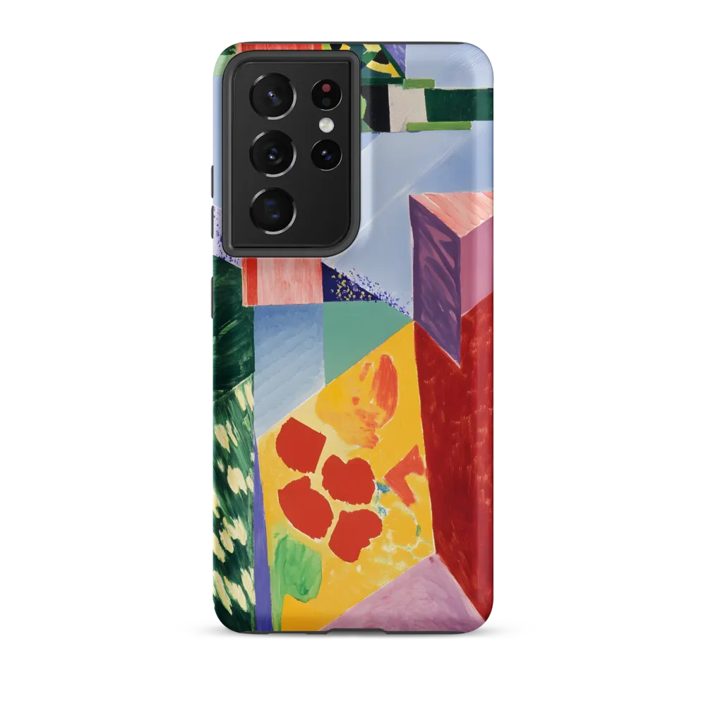 Interplay of Geometry and Color | Phone Case |  S21 Ultra | Tough Case | Matte