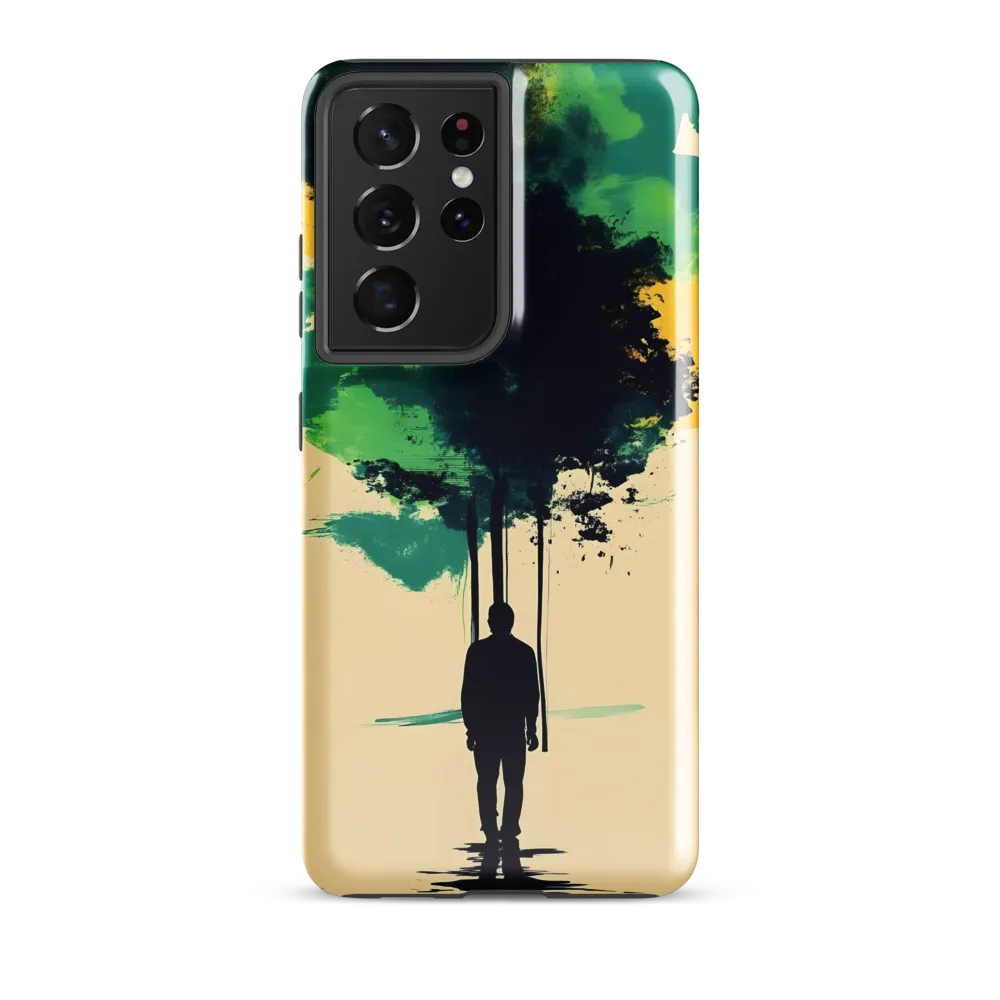 Whispers of Solitude | Phone Case |  S21 Ultra | Tough Case | Glossy