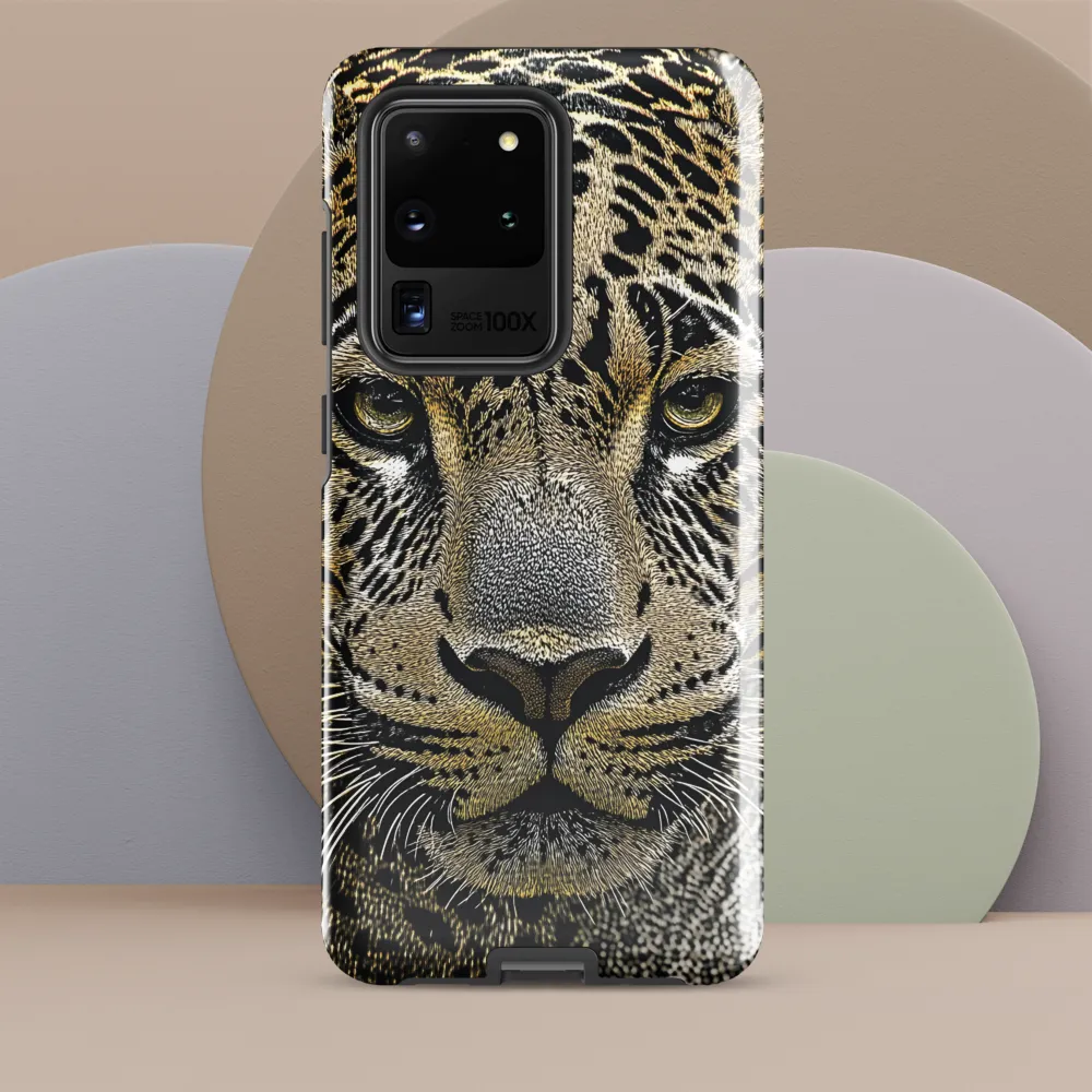 The Majestic Gaze: Portrait of a Leopard