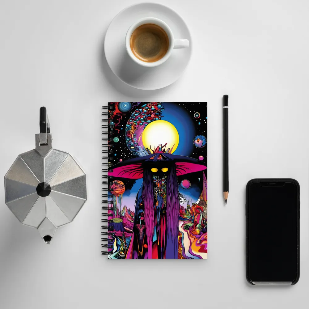 Cosmic Enigma | Spiral Notebook