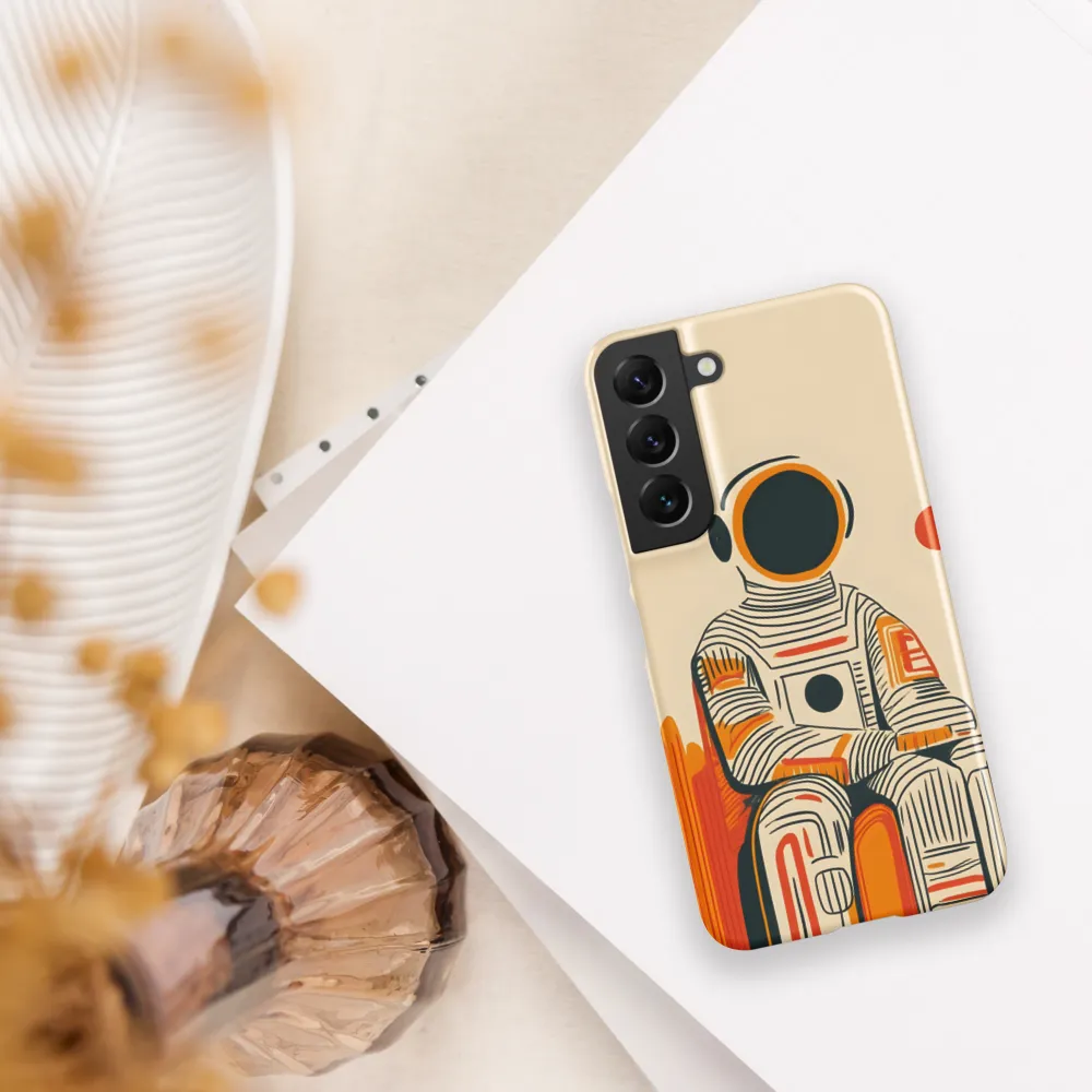 Contemplation of the Stars | Phone Case |  S22 | Snap Case | Matte
