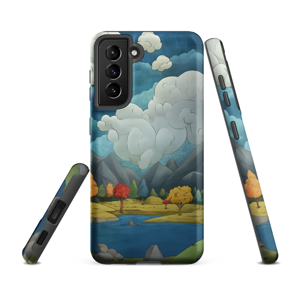 Whimsical Serenity: A Tranquil Landscape
