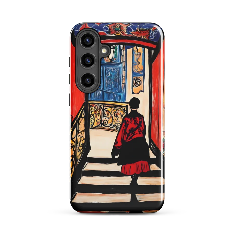 Walking Through Memories | Phone Case |  S24 Plus | Tough Case | Glossy