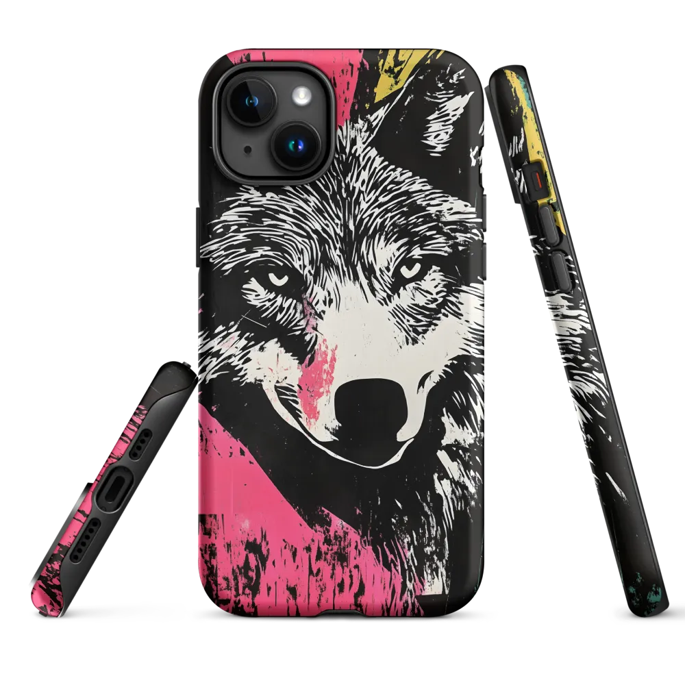 Intense Gaze of the Wolf