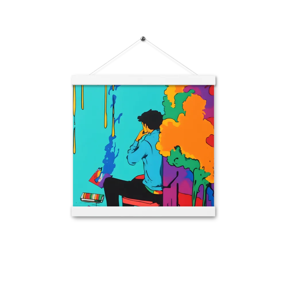 The Artist Within | Poster With White Wood Hanger | 12″×12″