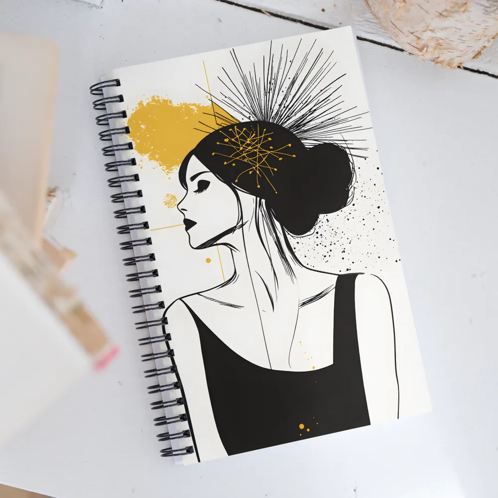 Ethereal Elegance | Spiral Notebook