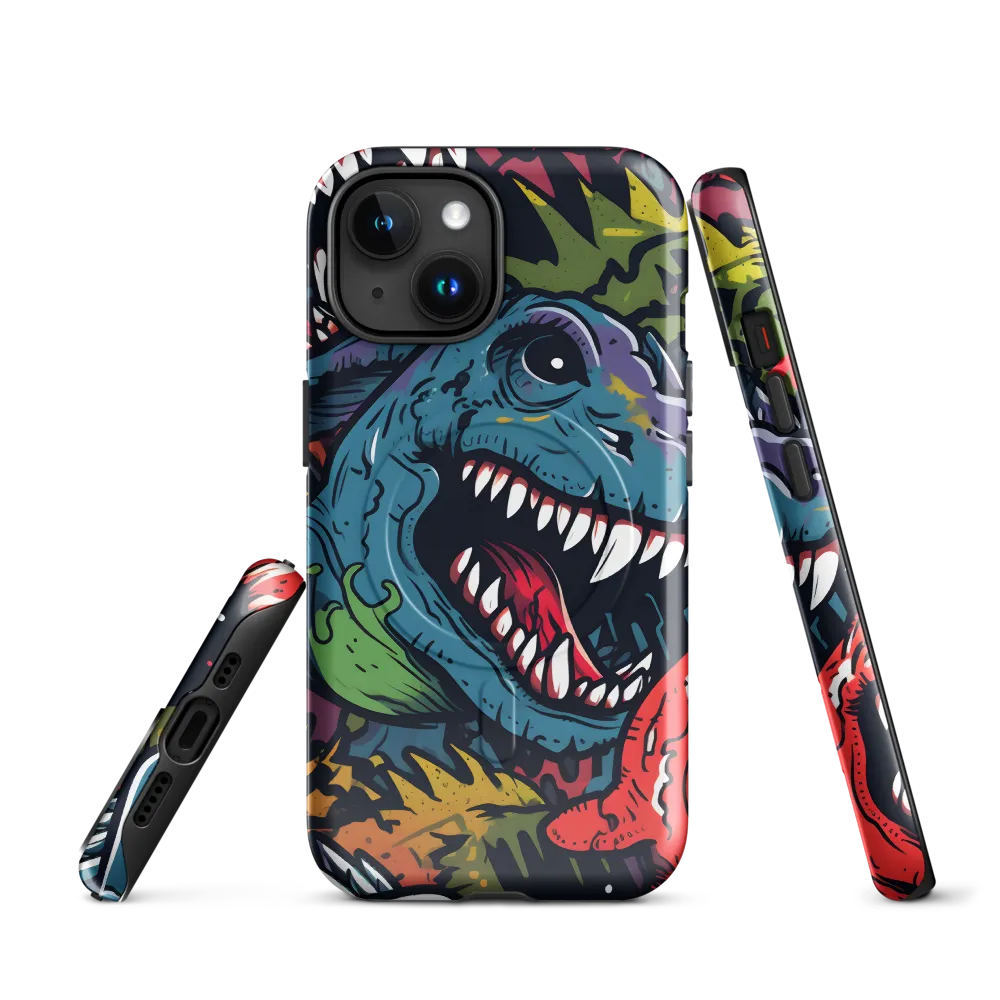 Dino Mania: A Colorful Frenzy