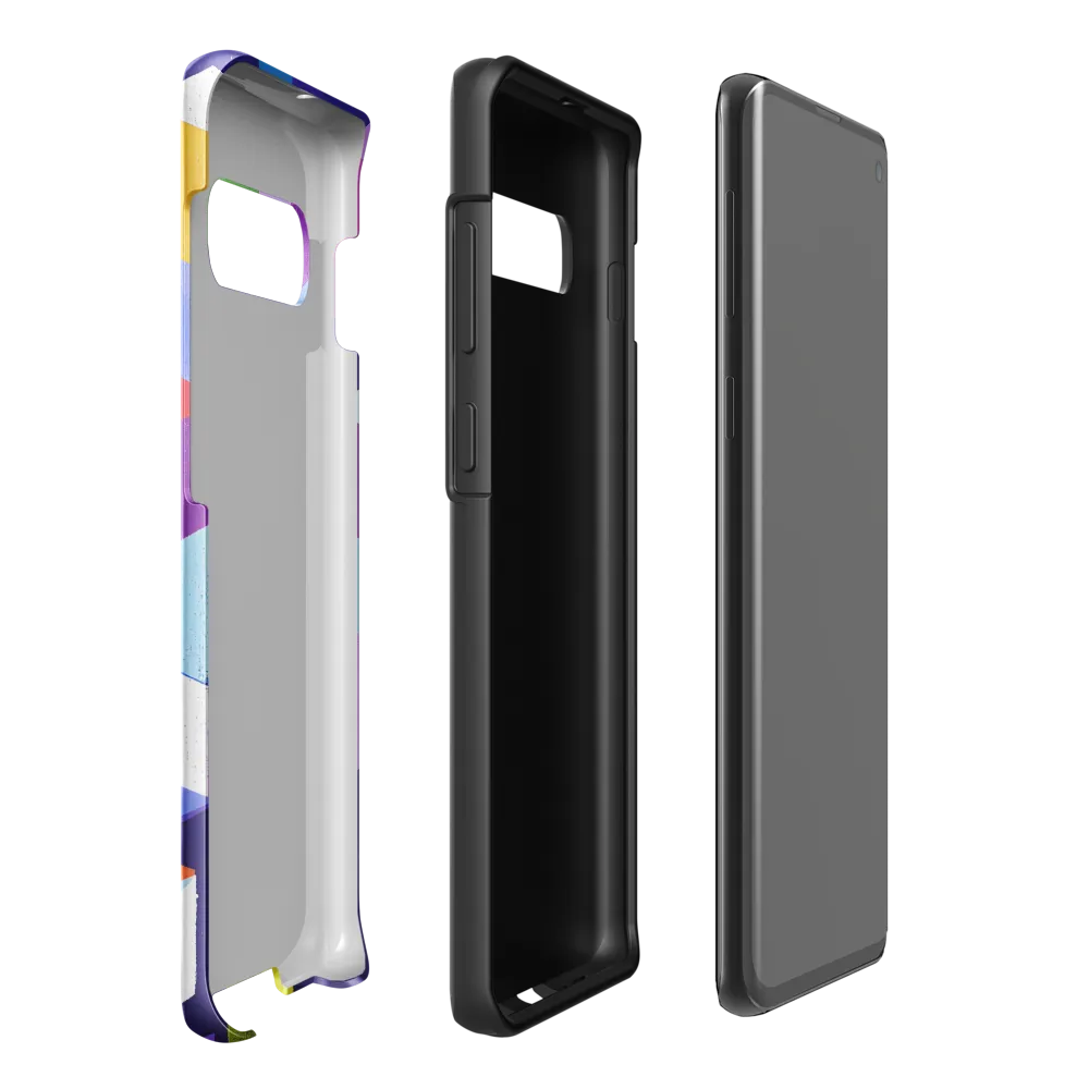 Geometric Harmony | Phone Case |  S10 Plus | Tough Case | Glossy