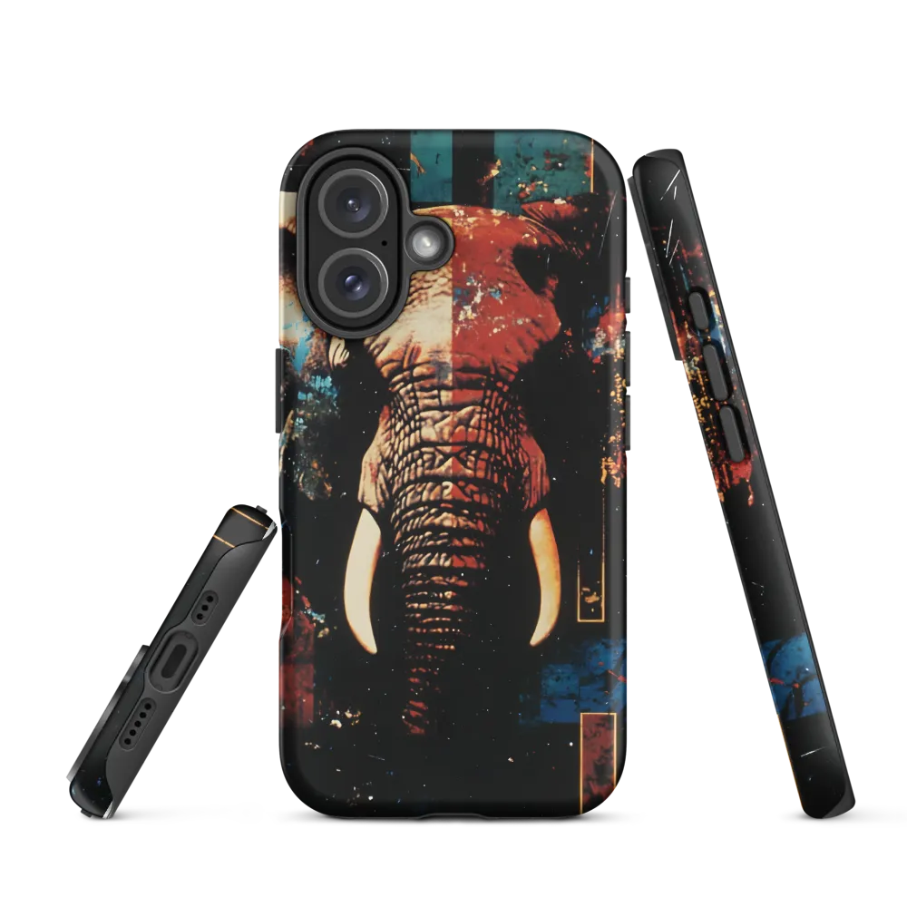 Majestic Mosaic: The Elephant | Phone Case