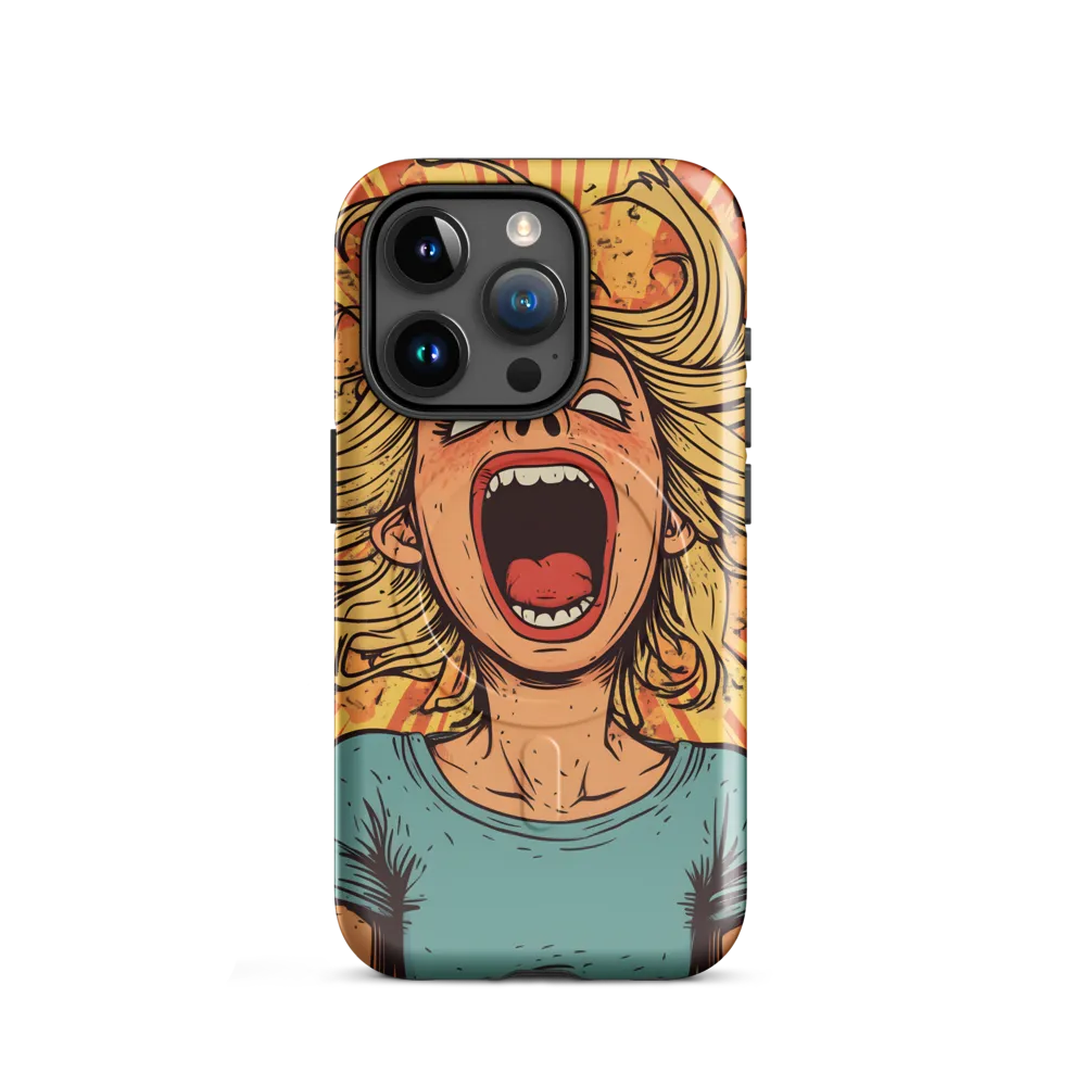 Unleashed Frustration | Phone Case |  15 Pro | MagSafe® Tough Case | Glossy