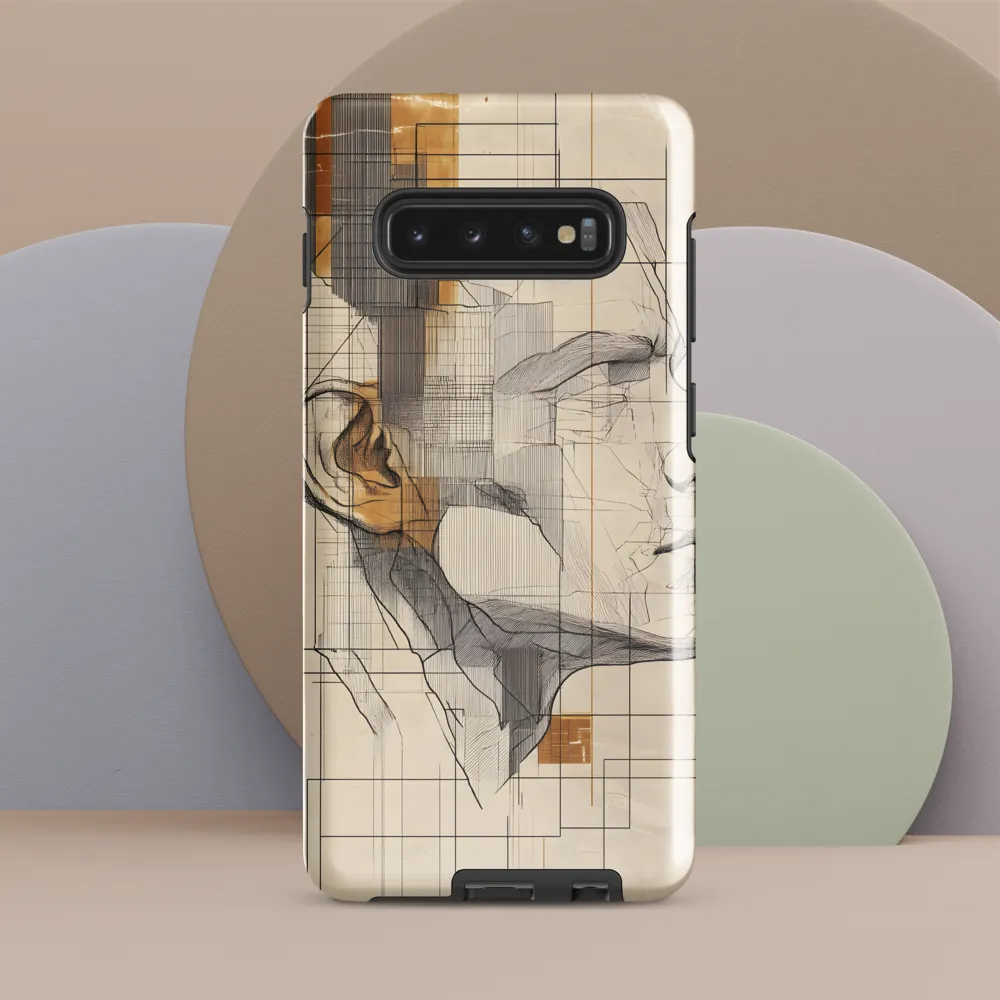 Geometric Reverie | Phone Case |  S10 Plus | Tough Case | Glossy