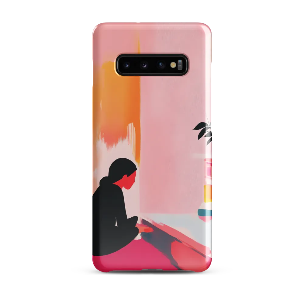 Silent Contemplation | Phone Case |  S10 Plus | Snap Case | Glossy