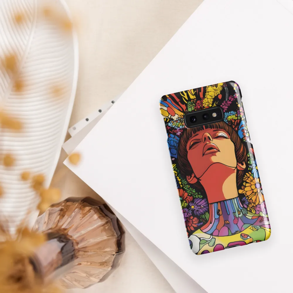 Vibrant Ecstasy: A Psychedelic Portrait