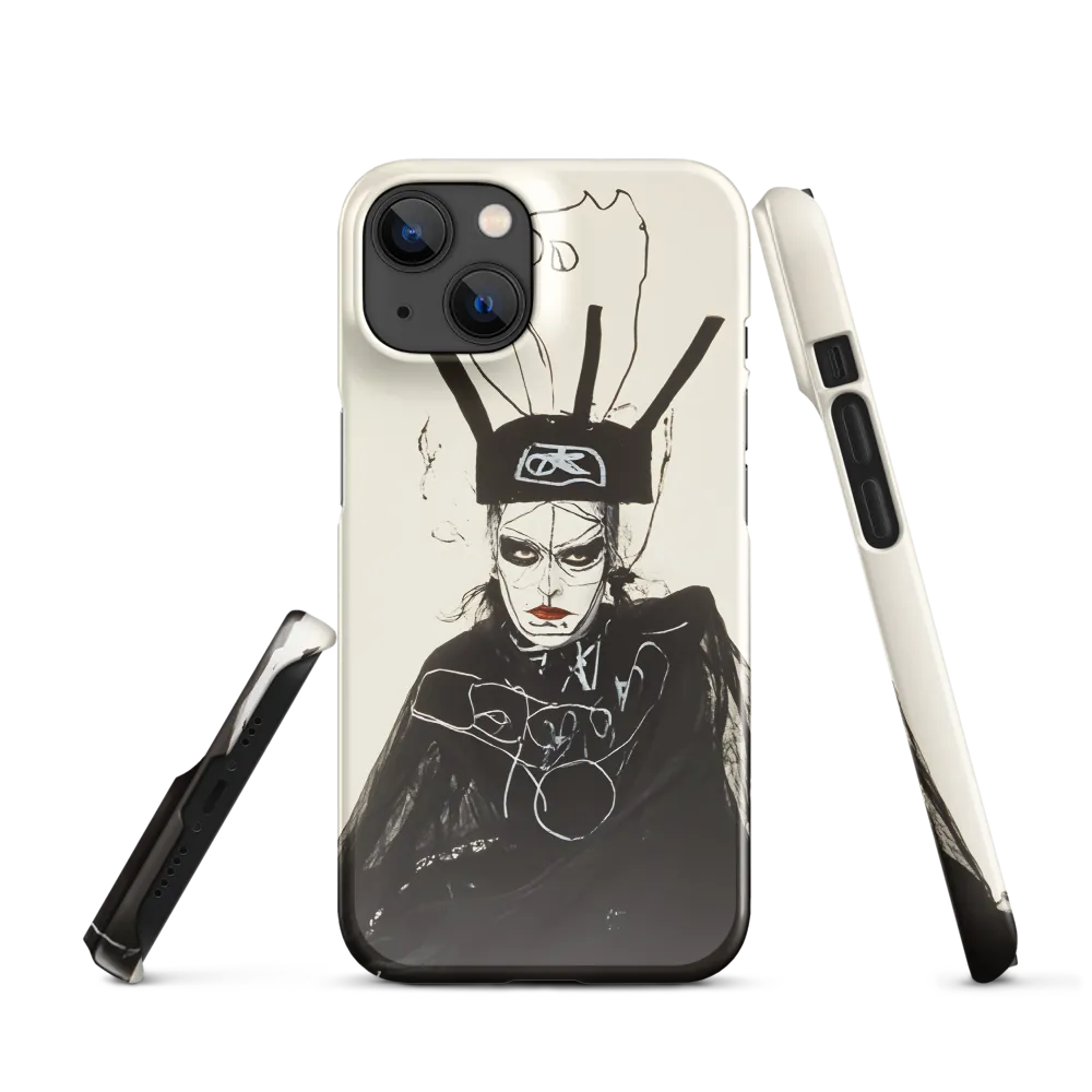 Mystique in Monochrome | Phone Case |  14 | Snap Case | Glossy