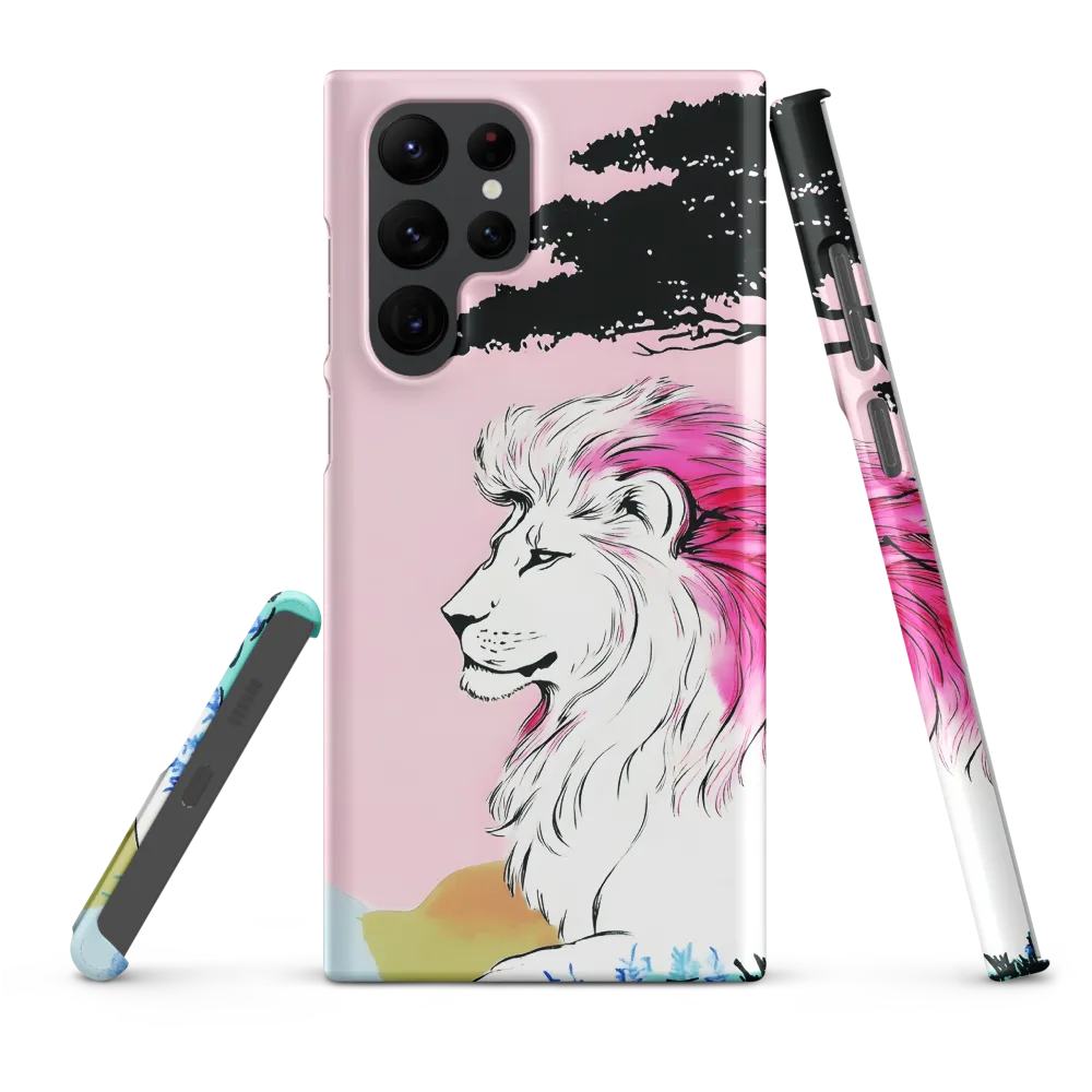 Serene Majesty: A Lion's Profile