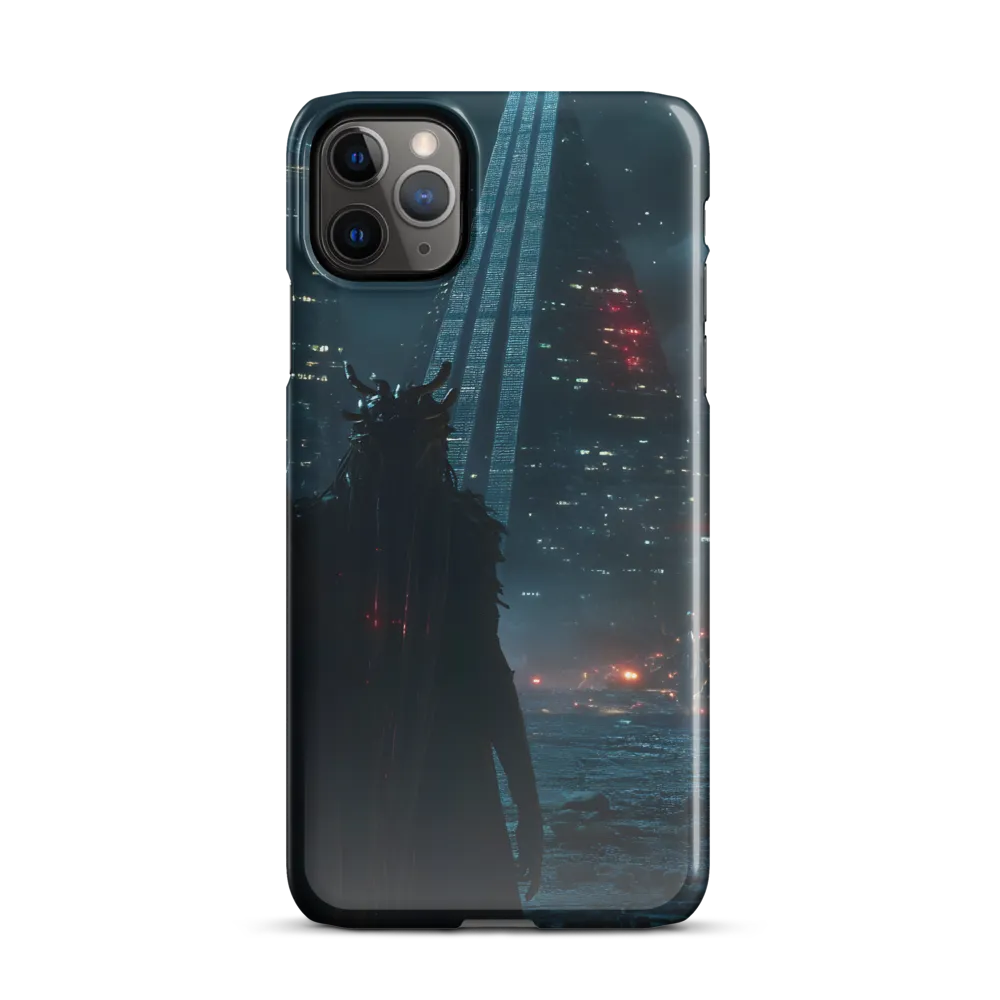 The Guardian of the Neon City | Phone Case |  11 Pro Max | Snap Case | Glossy