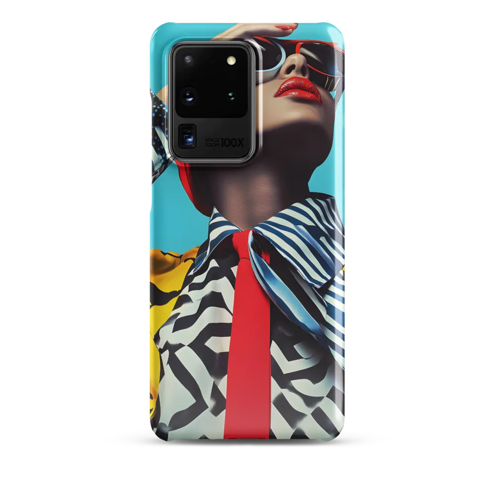 Chic Confidence in Bold Patterns