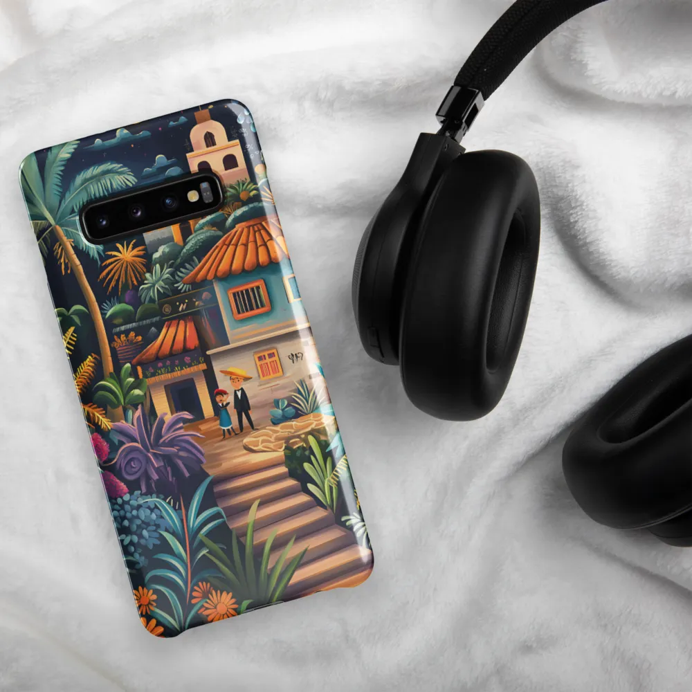 Tropical Reverie | Phone Case |  S10 Plus | Snap Case | Glossy