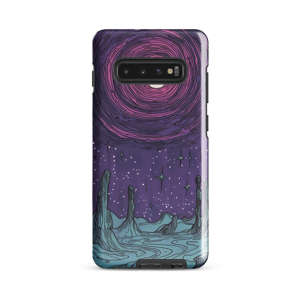 Celestial Whirl | Phone Case |  S10 Plus | Tough Case | Glossy