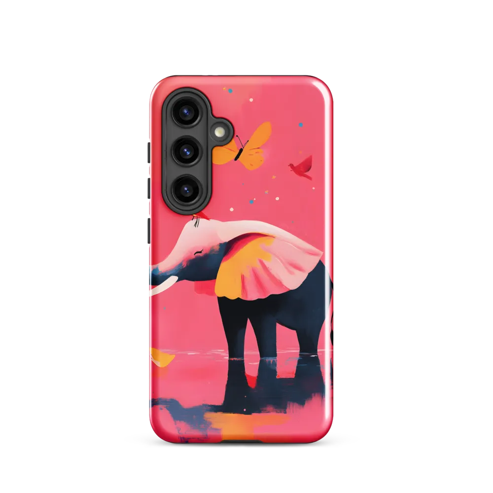 Whimsical Serenity: The Playful Elephant