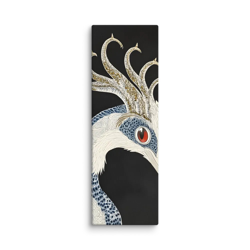 Elegance of the Majestic Peacock | Canvas | 20″×60″