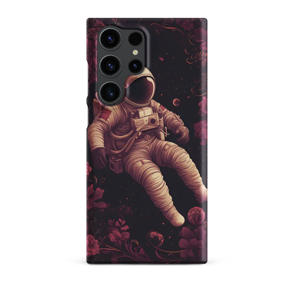 Cosmic Bloom: An Astronaut's Journey