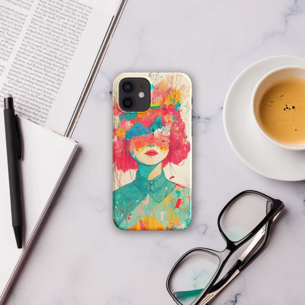 Whimsical Floral Portrait