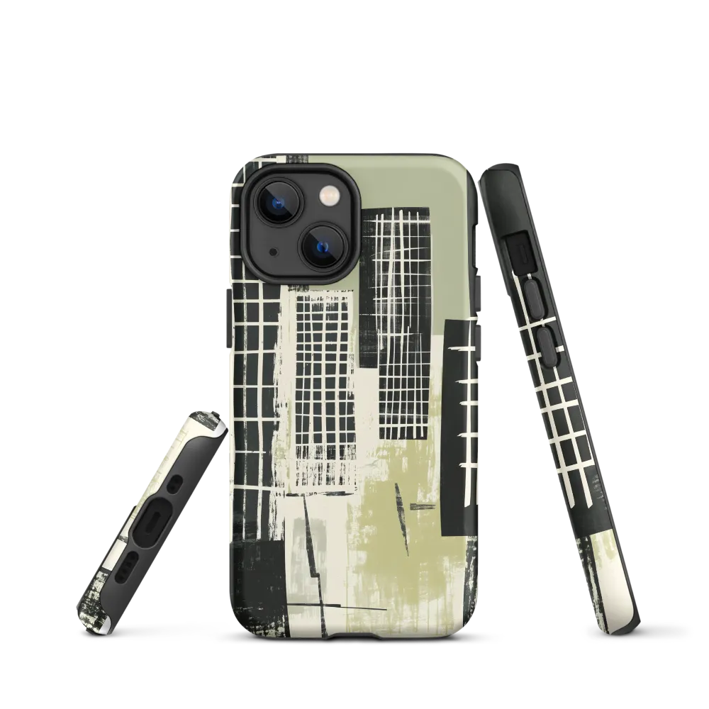 Urban Echoes | Phone Case |  13 mini | Tough Case | Matte