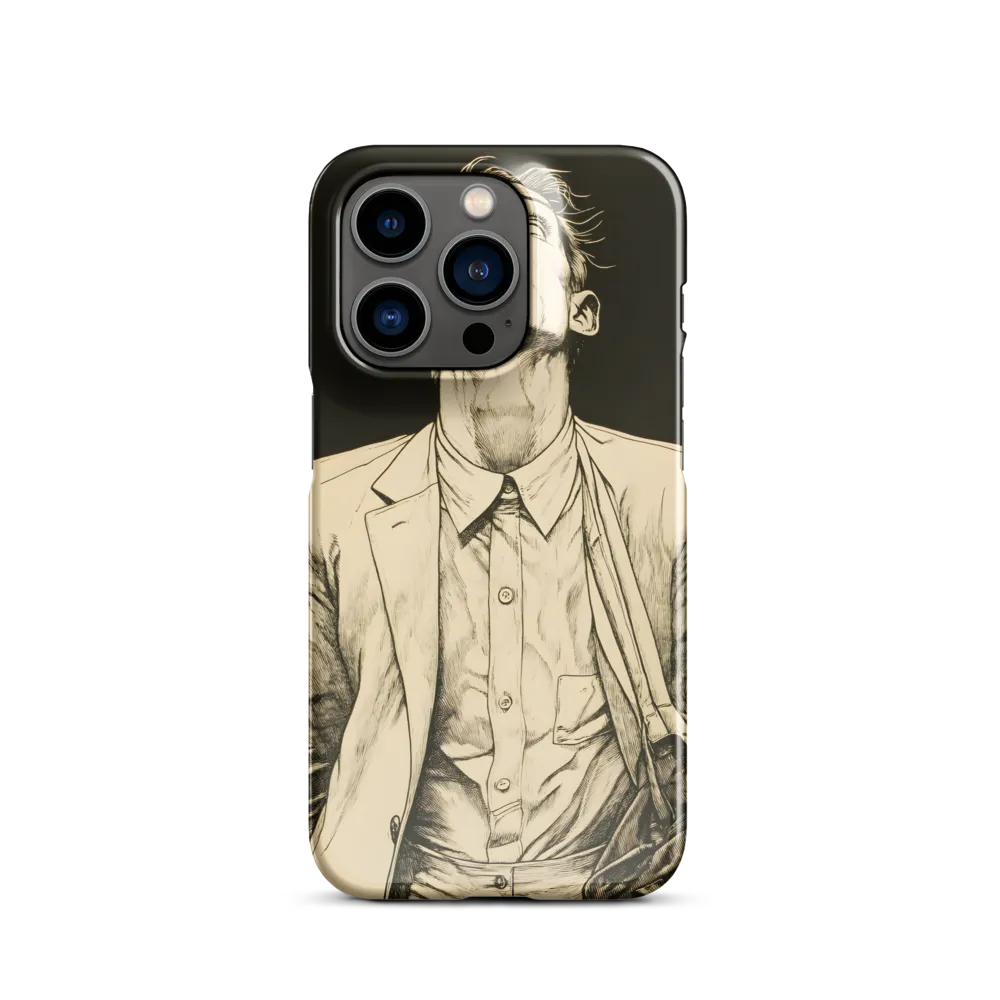 Desperate Gaze | Phone Case |  14 Pro | Snap Case | Glossy