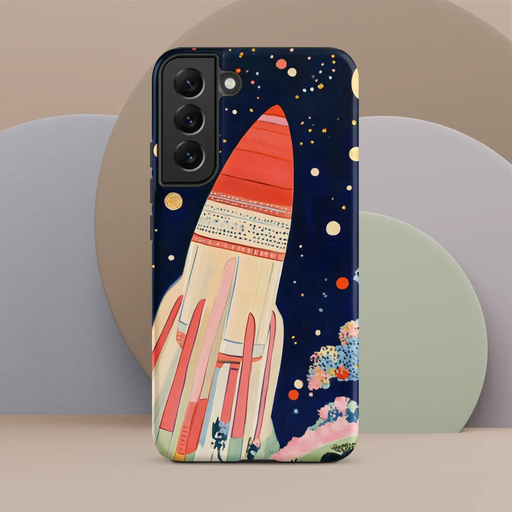 Cosmic Dreams: The Rocket's Journey