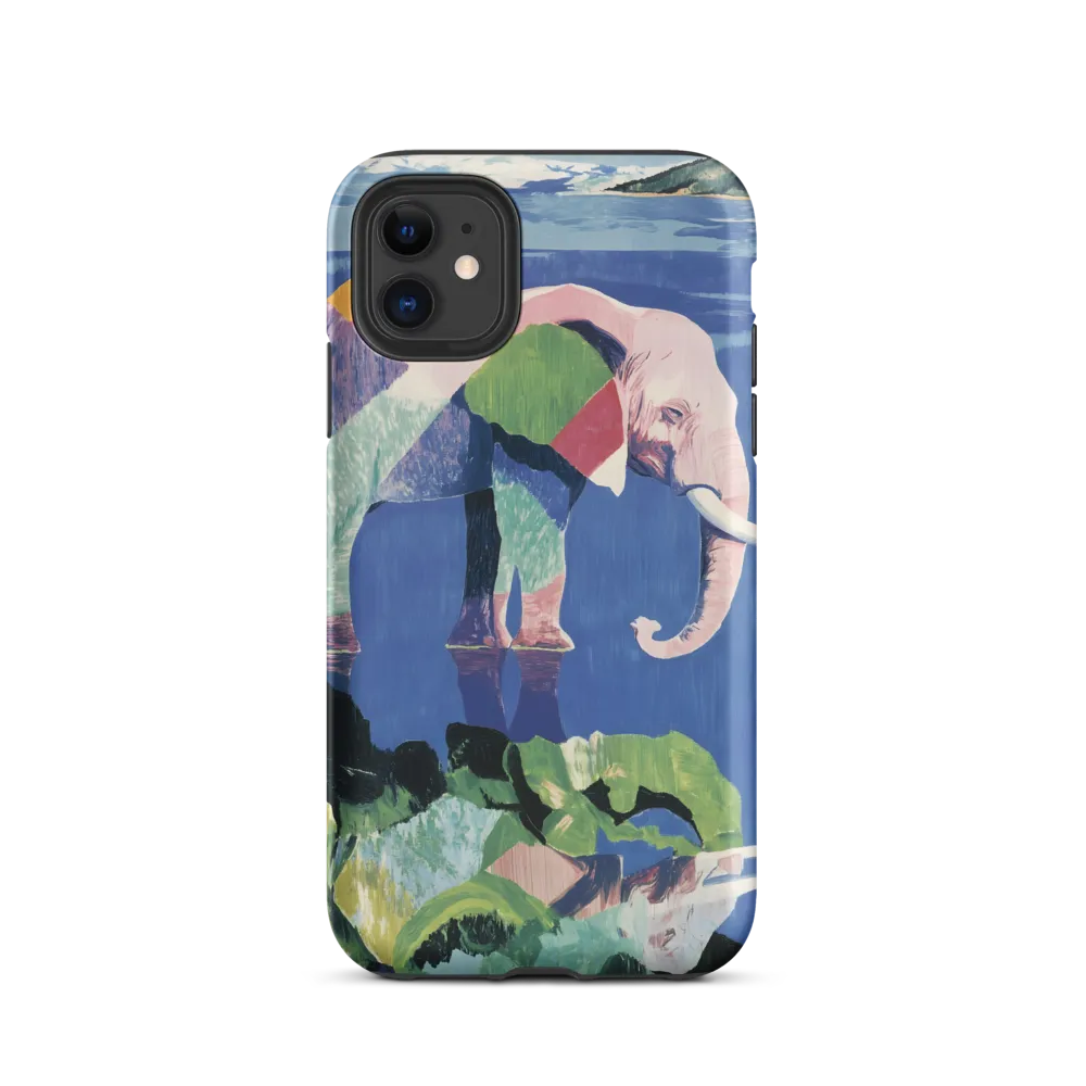 Serenity in Color: The Elephants of Reflection