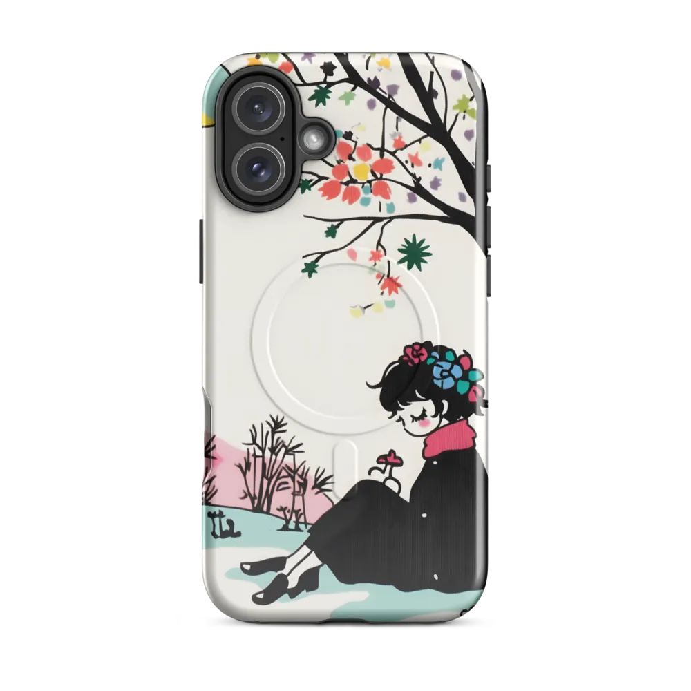 Whispers of Spring | Phone Case |  16 Plus | MagSafe® Tough Case | Glossy