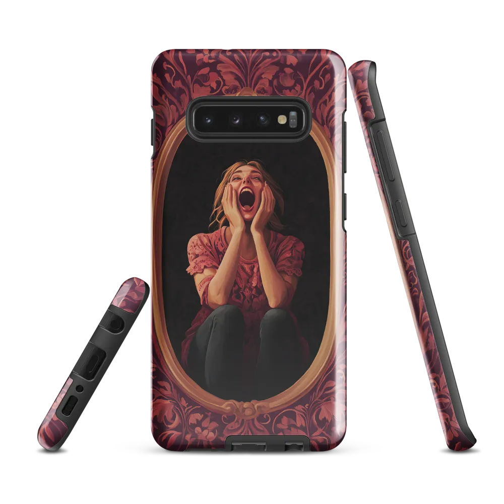 Portrait of Anguish | Phone Case |  S10 Plus | Tough Case | Glossy